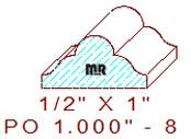 Applied Moulding 1" - 8 Applied Moulding 1" - 8