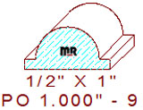 Applied Moulding 1" - 9