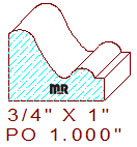 Applied Moulding 1" Applied Moulding 1"