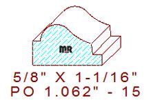 Applied Moulding 1-1/16" - 15