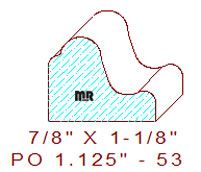 Applied Moulding 1-1/8" - 53 Applied Moulding 1-1/8" - 53