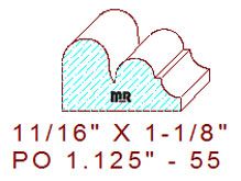 Applied Moulding 1-1/8" - 55