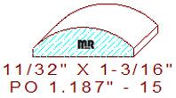 Applied Moulding 1-3/16" - 15 Applied Moulding 1-3/16" - 15