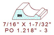 Applied Moulding 1-7/32" - 3