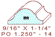 Applied Moulding 1-1/4" - 14