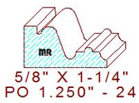 Applied Moulding 1-1/4" - 24 