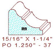 Applied Moulding 1-1/4" - 37 Applied Moulding 1-1/4" - 37