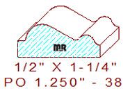 Applied Moulding 1-1/4" - 38