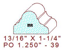 Applied Moulding 1-1/4" - 39