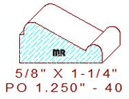 Applied Moulding 1-1/4" - 40