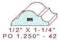 Applied Moulding 1-1/4" - 42