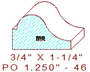 Applied Moulding 1-1/4" - 46