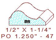 Applied Moulding 1-1/4" - 47 Applied Moulding 1-1/4" - 47