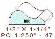 Applied Moulding 1-1/4" - 47