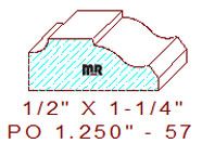 Applied Moulding 1-1/4" - 57 Applied Moulding 1-1/4" - 57