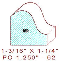 Applied Moulding 1-1/4" - 62 Applied Moulding 1-1/4" - 62