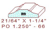 Applied Moulding 1-1/4" - 66