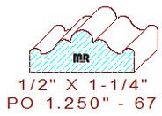Applied Moulding 1-1/4" - 67 Applied Moulding 1-1/4" - 67