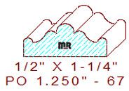 Applied Moulding 1-1/4" - 67