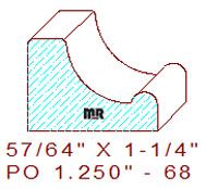 Applied Moulding 1-1/4" - 68