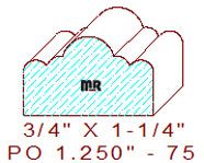Applied Moulding 1-1/4'" - 75 Applied Moulding 1-1/4'" - 75