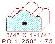 Applied Moulding 1-1/4'" - 75