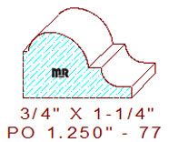 Applied Moulding 1-1/4" - 77 Applied Moulding 1-1/4" - 77