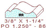 Applied Moulding 1-1/4" - 86 