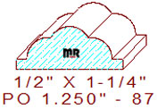 Applied Moulding 1-1/4" - 87