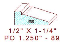 Applied Moulding 1-1/4" - 89 Applied Moulding 1-1/4" - 89