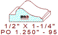Applied Moulding 1-1/4" - 95 Applied Moulding 1-1/4" - 95