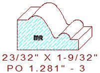 Applied Moulding 1-9/32" - 3 