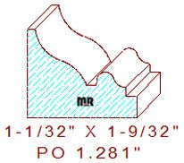 Applied Moulding 1-9/32"