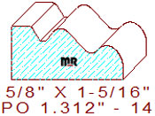 Applied Moulding 1-5/16" - 14 Applied Moulding 1-5/16" - 14