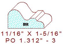 Applied Moulding 1-5/16" - 3 Applied Moulding 1-5/16" - 3