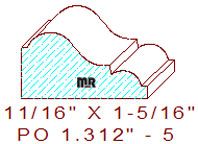 Applied Moulding 1-5/16" - 5 Applied Moulding 1-5/16" - 5