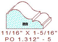 Applied Moulding 1-5/16" - 5