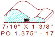 Applied Moulding 1-3/8" - 17