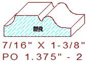 Applied Moulding 1-3/8" - 2 Applied Moulding 1-3/8" - 2