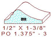 Applied Moulding 1-3/8" - 3 Applied Moulding 1-3/8" - 3