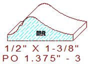 Applied Moulding 1-3/8" - 3