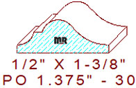 Applied Moulding 1-3/8" - 30 Applied Moulding 1-3/8" - 30
