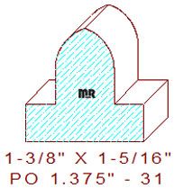 Applied Moulding 1-3/8" - 31