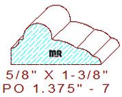 Applied Moulding 1-3/8" - 7