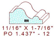 Applied Moulding 1-7/16" - 12