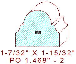 Applied Moulding 1-15/32" - 2