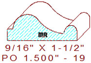 Applied Moulding 1-1/2" - 19