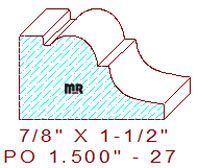 Applied Moulding 1-1/2" - 27