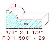 Applied Moulding 1-1/2" - 29