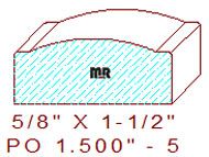 Applied Moulding 1-1/2" - 5 Applied Moulding 1-1/2" - 5